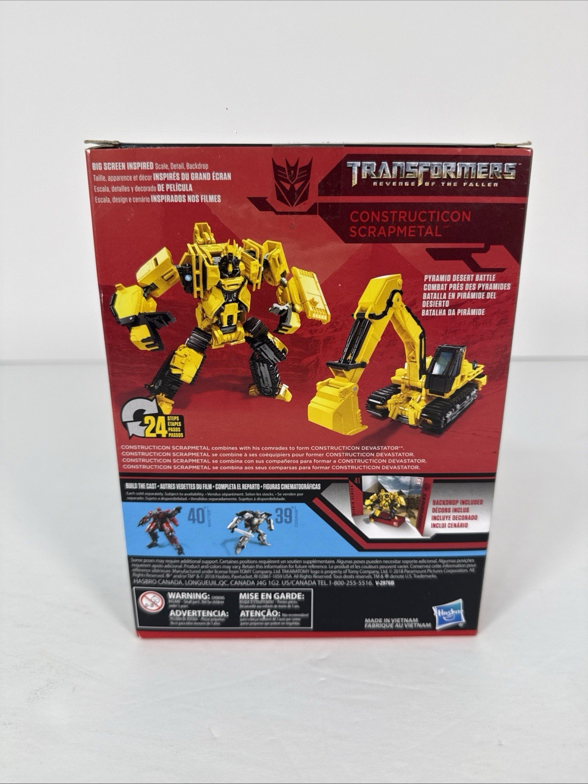 Transformers Studio Series 41 Constructicon SCRAPMETAL Deluxe Class Hasbro RARE
