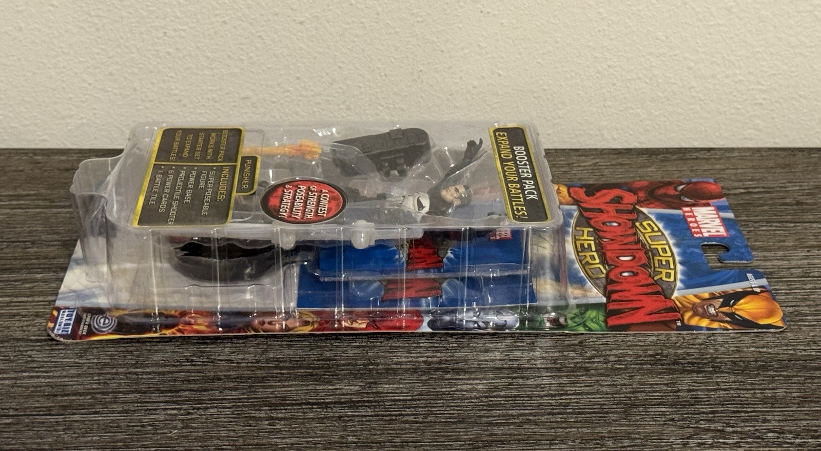 Marvel Heroes Super Hero Showdown Punisher Booster Pack Toy Biz 2005 NEW