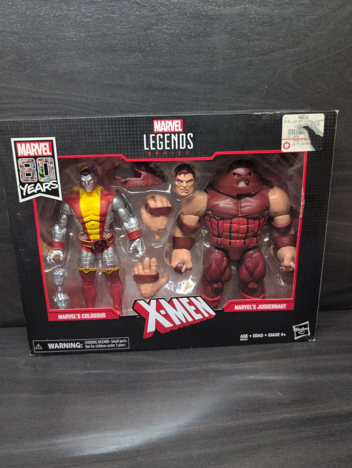 Hasbro Marvel Legends Colossus Juggernaut X-Men 80 Years 6&Prime; Action Figures