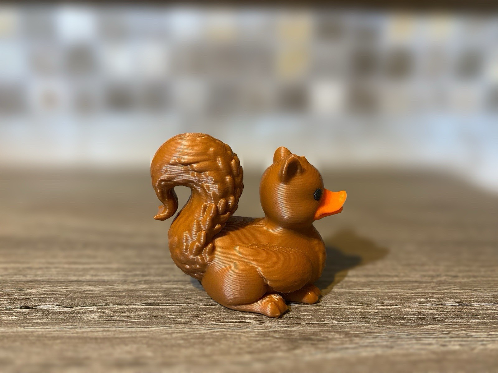 Squirrel Duck Brown