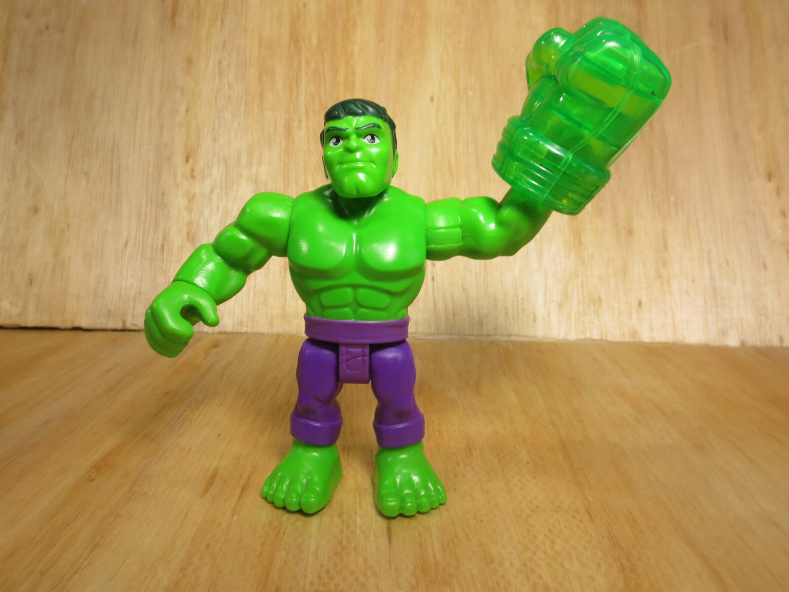Playskool Heroes Marvel SuperHero Adventures 5&Prime; Hulk Action Figure With Fist Toy