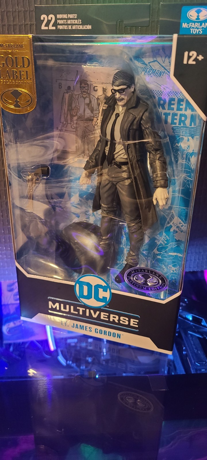 Lt. James Gordon Year One Platinum – McFarlane DC Multiverse Gold Label – New