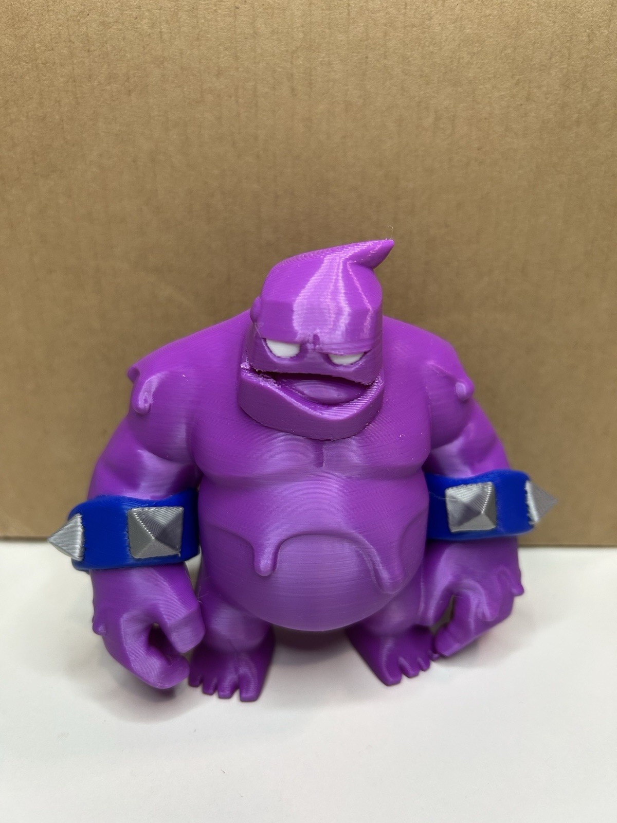 Elixir Golem Figurine – Multicolored Clash Royale 3D Printed Toy Kids & Teens