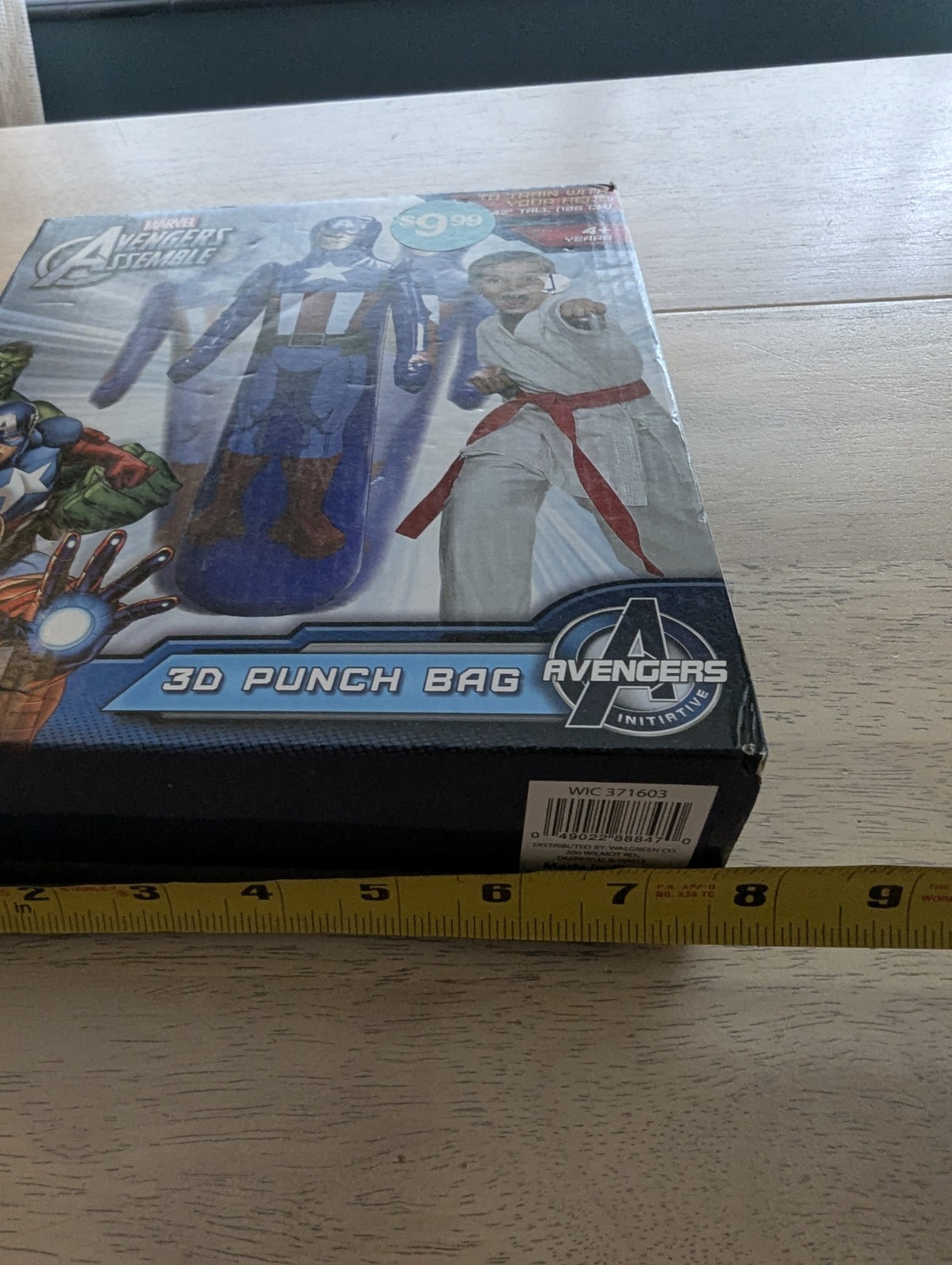 Avengers Assemble Initiative 3D Captain America PunchBag SEALED Rare Version 42&Prime;