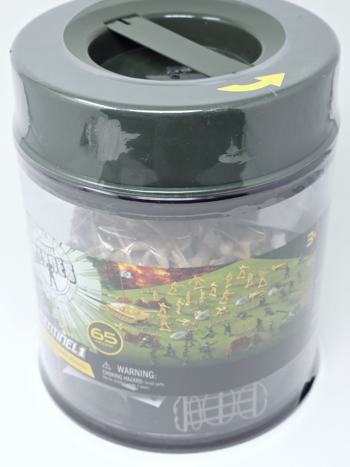 True Heroes 65 Piece Military Forces Kids Play Patriotic Heroes Army Men Tanks
