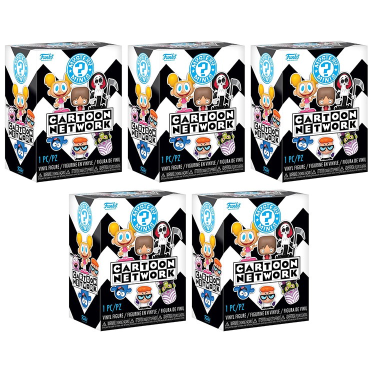 Funko Mystery Mini Vinyl Figures – Cartoon Network – BLIND BOXES [5 Pack Lot]