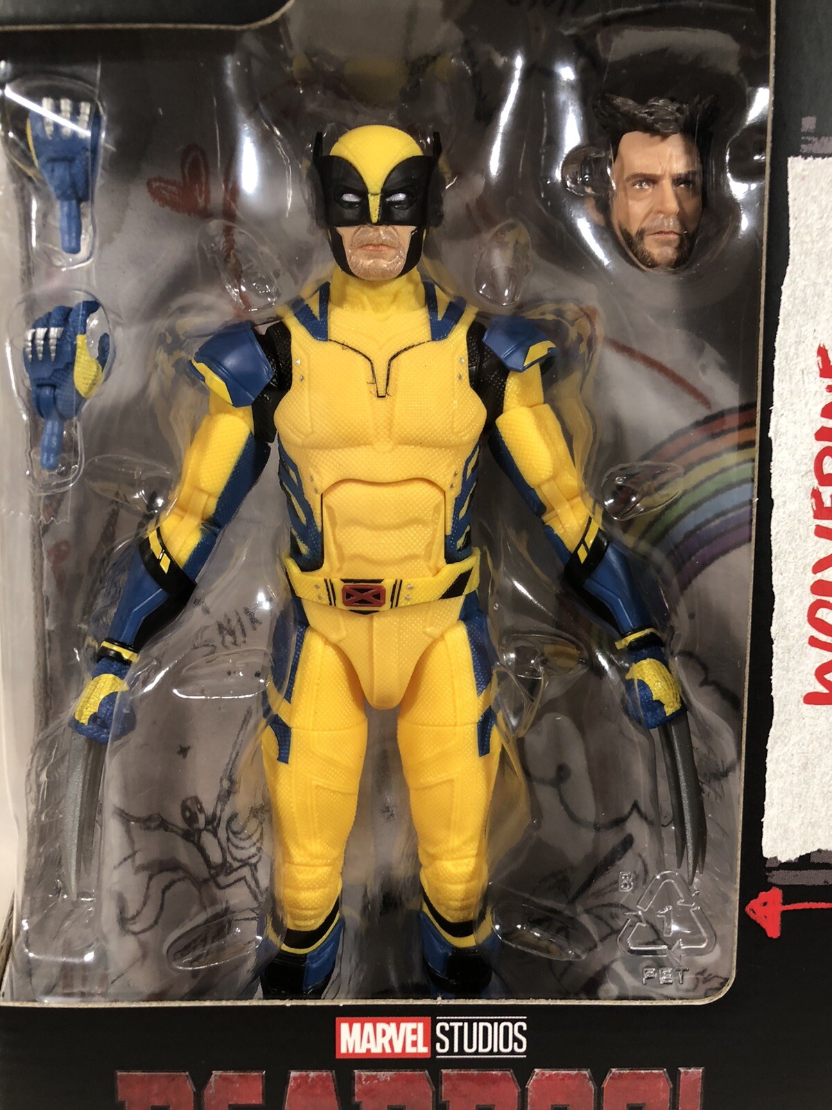 MARVEL LEGENDS DEADPOOL & WOLVERINE MOVIE WOLVERINE 6&Prime; FIGURE NEW NICE
