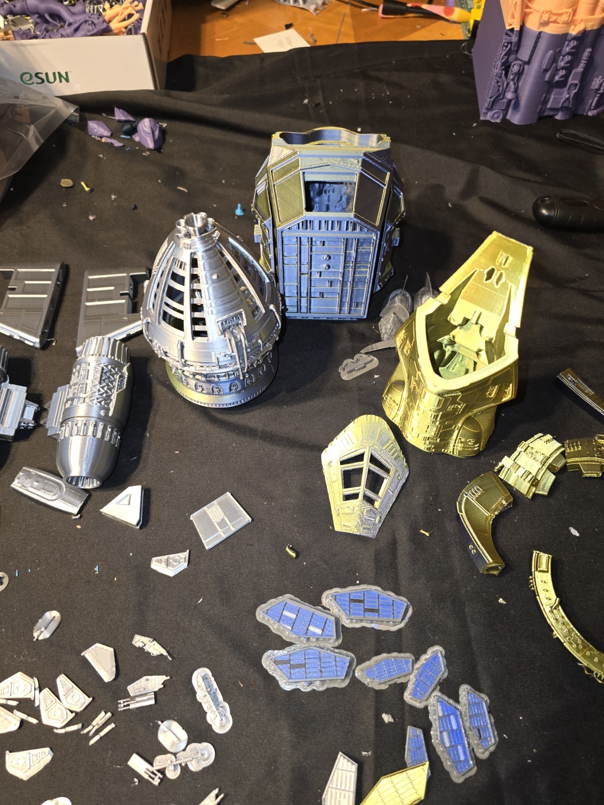 Serenity Firefly Class Transport Model 1/200 -17&Prime; W Cockpit And Interior 3d Kit