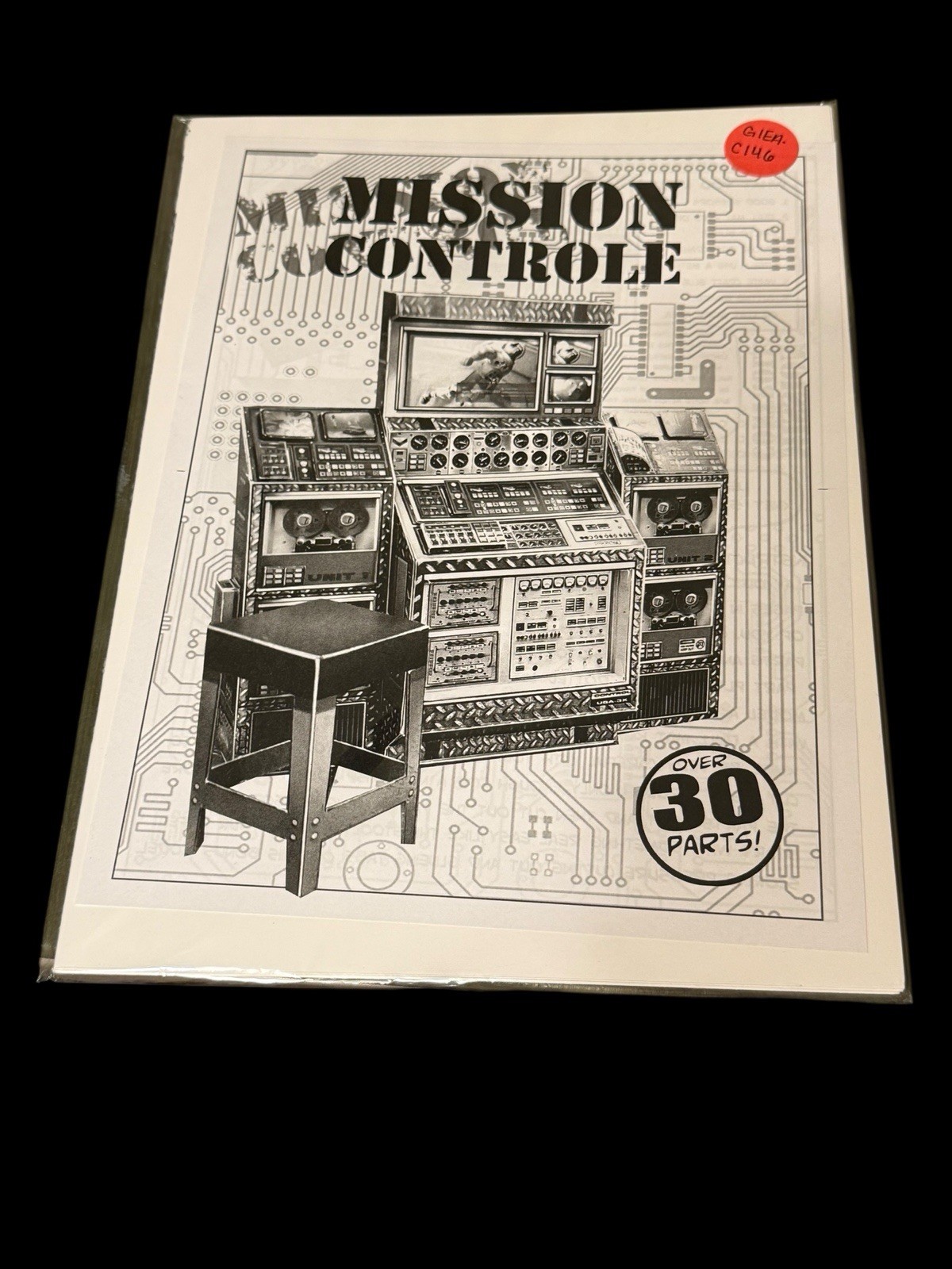 Mission Control Set Artlab Designs Randall Wall 12” GI Joe Size Custom Repro