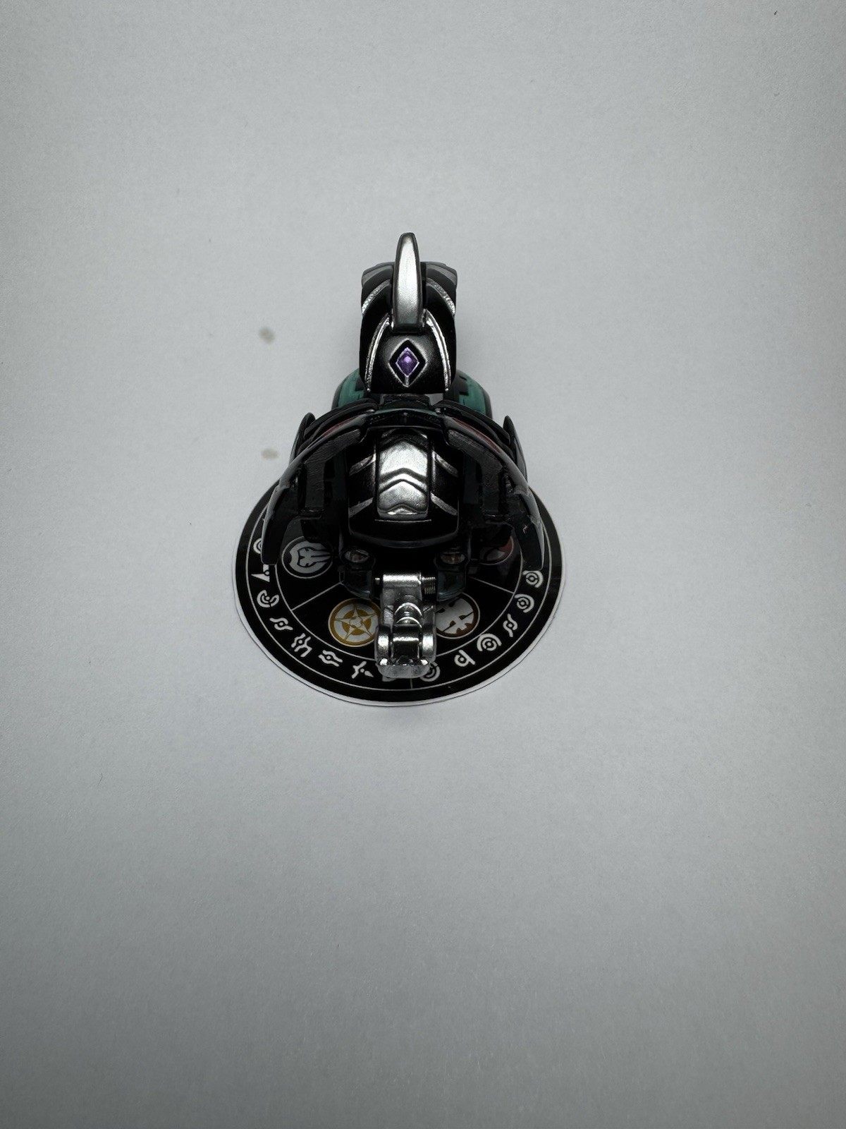 Bakugan Mechtanium Surge Darkus Mutant Helios Custom Paint 600g Vintage Toy