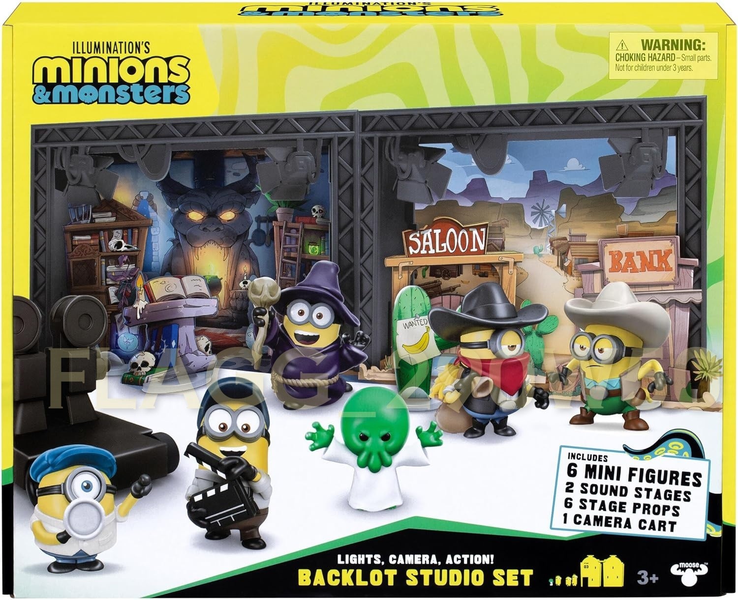 MINIONS & MONSTERS Movie BACKLOT STUDIO SET 2026 Illumination&rsquo;s **READ**