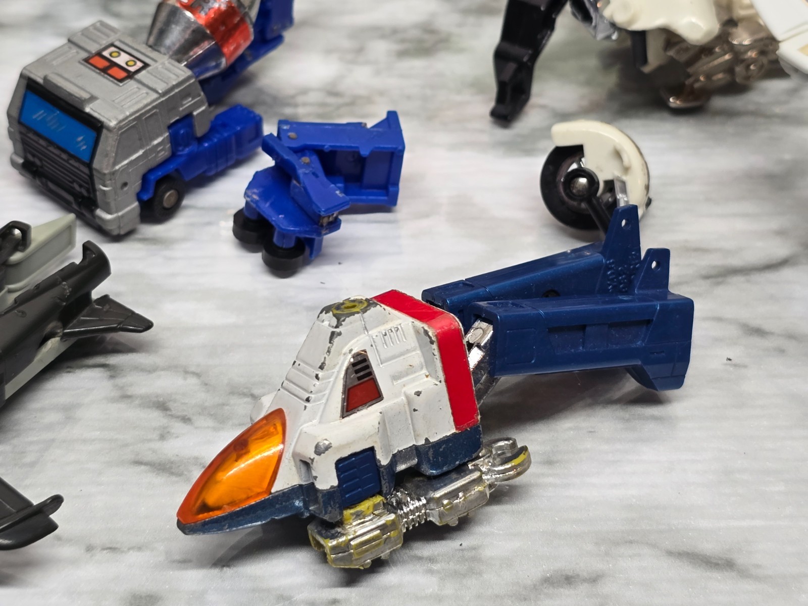 Assorted Bandai Gobots Action Figure Transformer Toy Lot / Replacement Repair