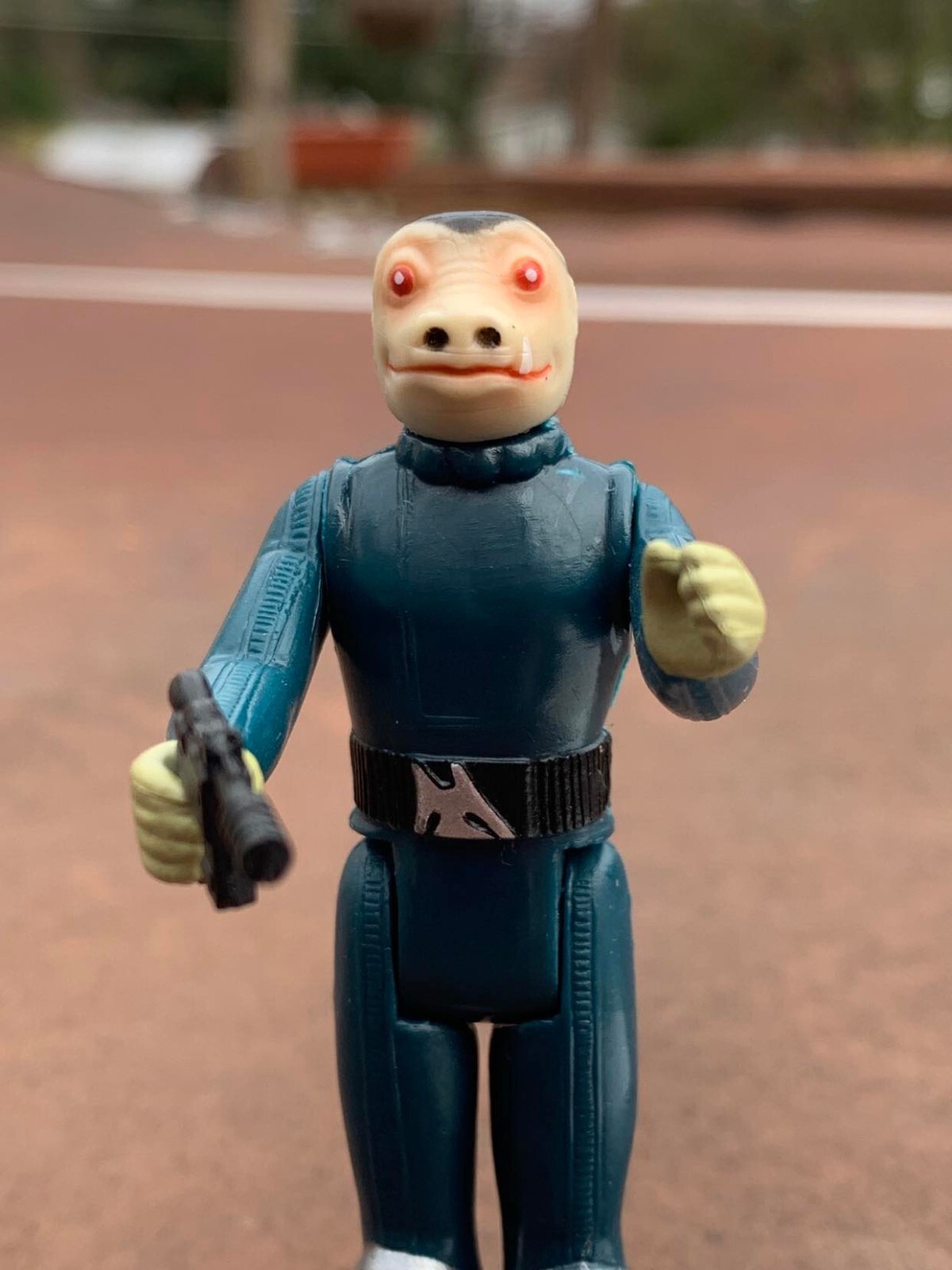 MINT! CUSTOM BLUE SNAGGLE TOOTH STAR WARS 1978 LAST 17 KENNER POTF DROIDS ewoks