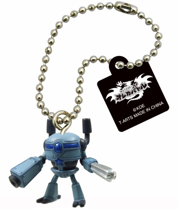 Monster Retsuden Oreca Battle: ROBOT TYPE I 0.8&Prime; Inch Keychain Figure
