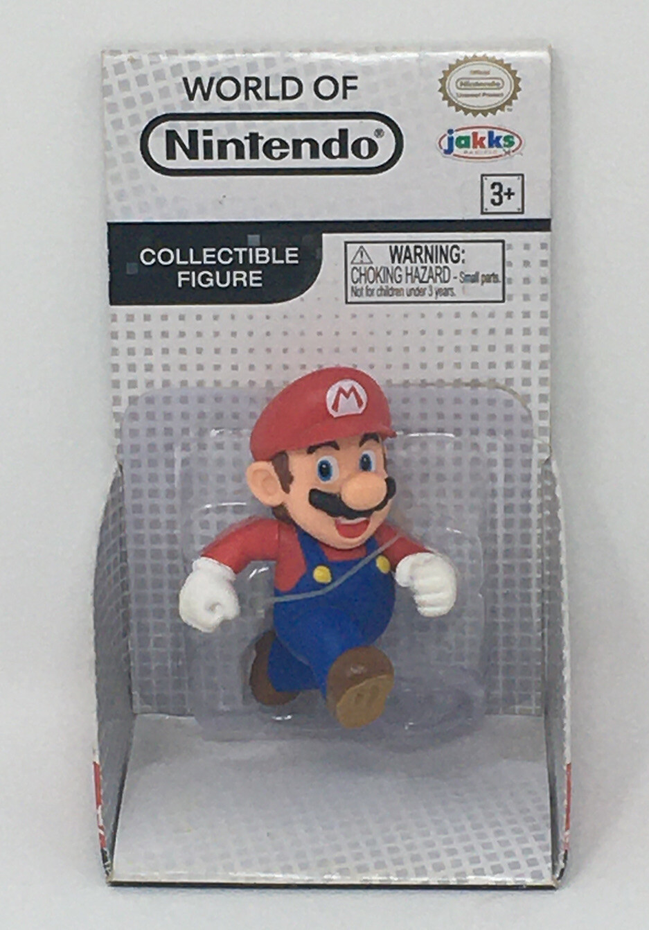 World of Nintendo Mario Star Power Running Collectible Figure Jakks New