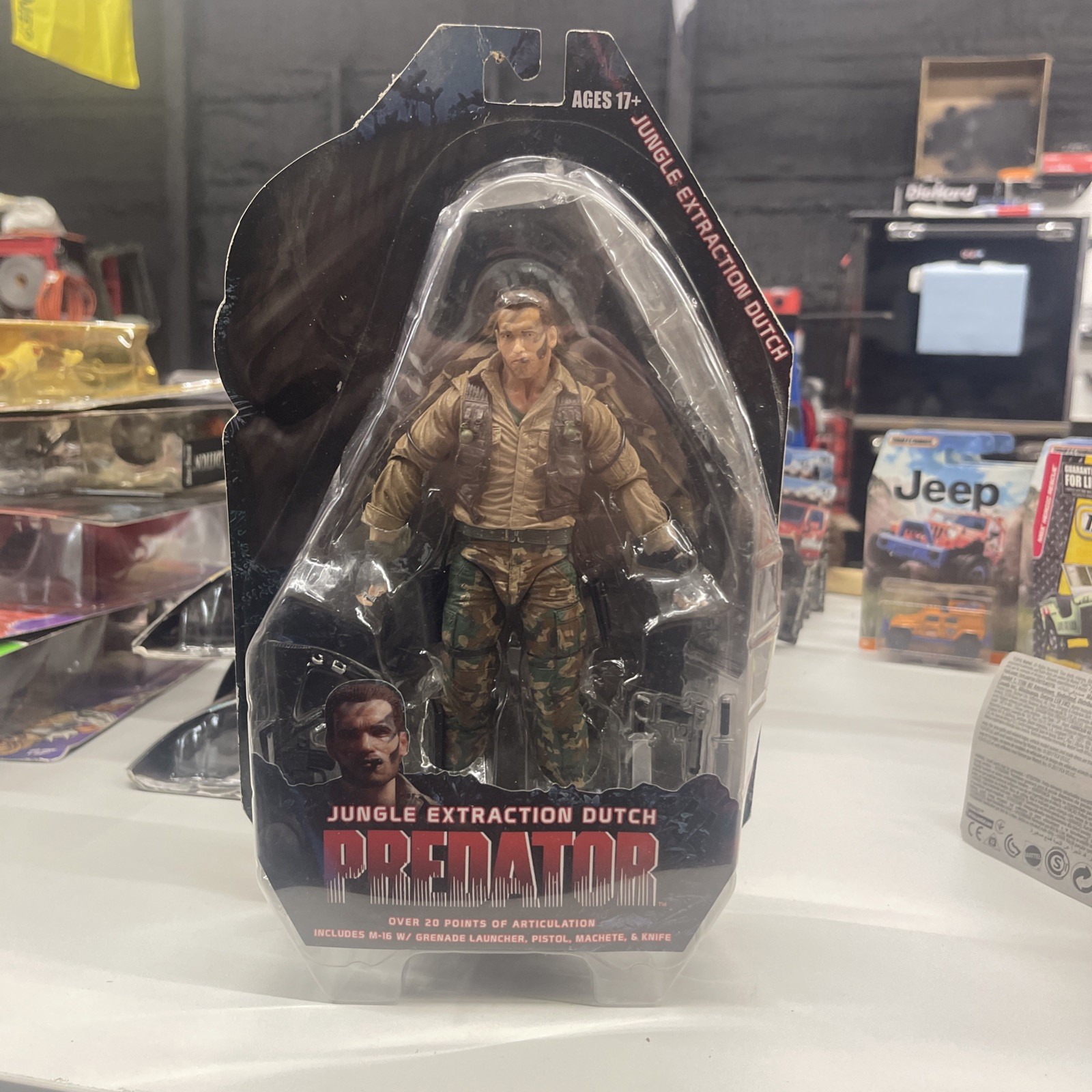 NECA Predator Jungle Extraction Dutch 25th Anniversary Action Figure