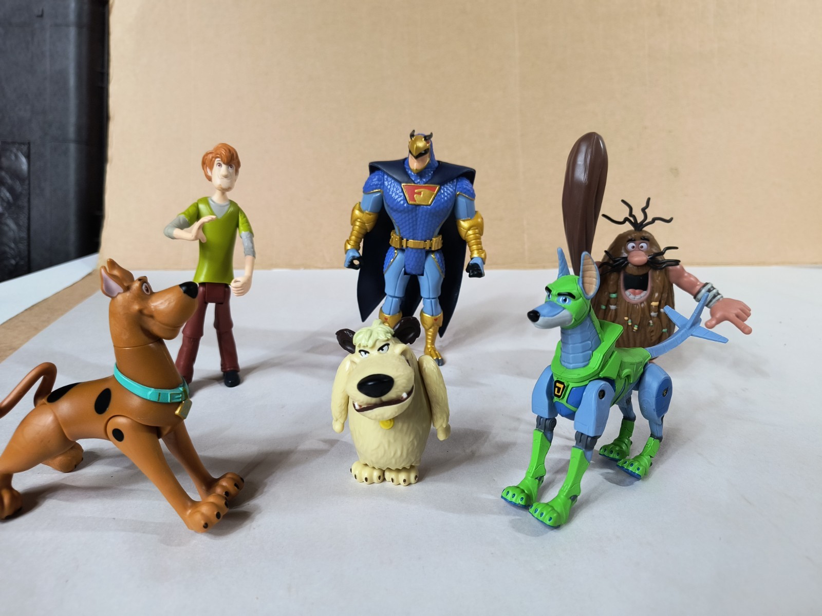 Scoob! Scooby Doo Collection 6 Figures 2019 Basic Fun Muttley Falcon Caveman Etc