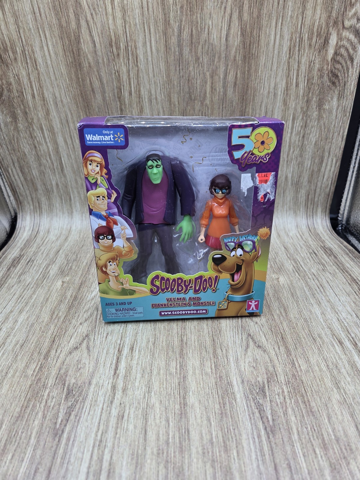 Scooby Doo Velma Frankenstein&rsquo;s Monster 5&Prime; Action Figure 50 Years Walmart Sealed