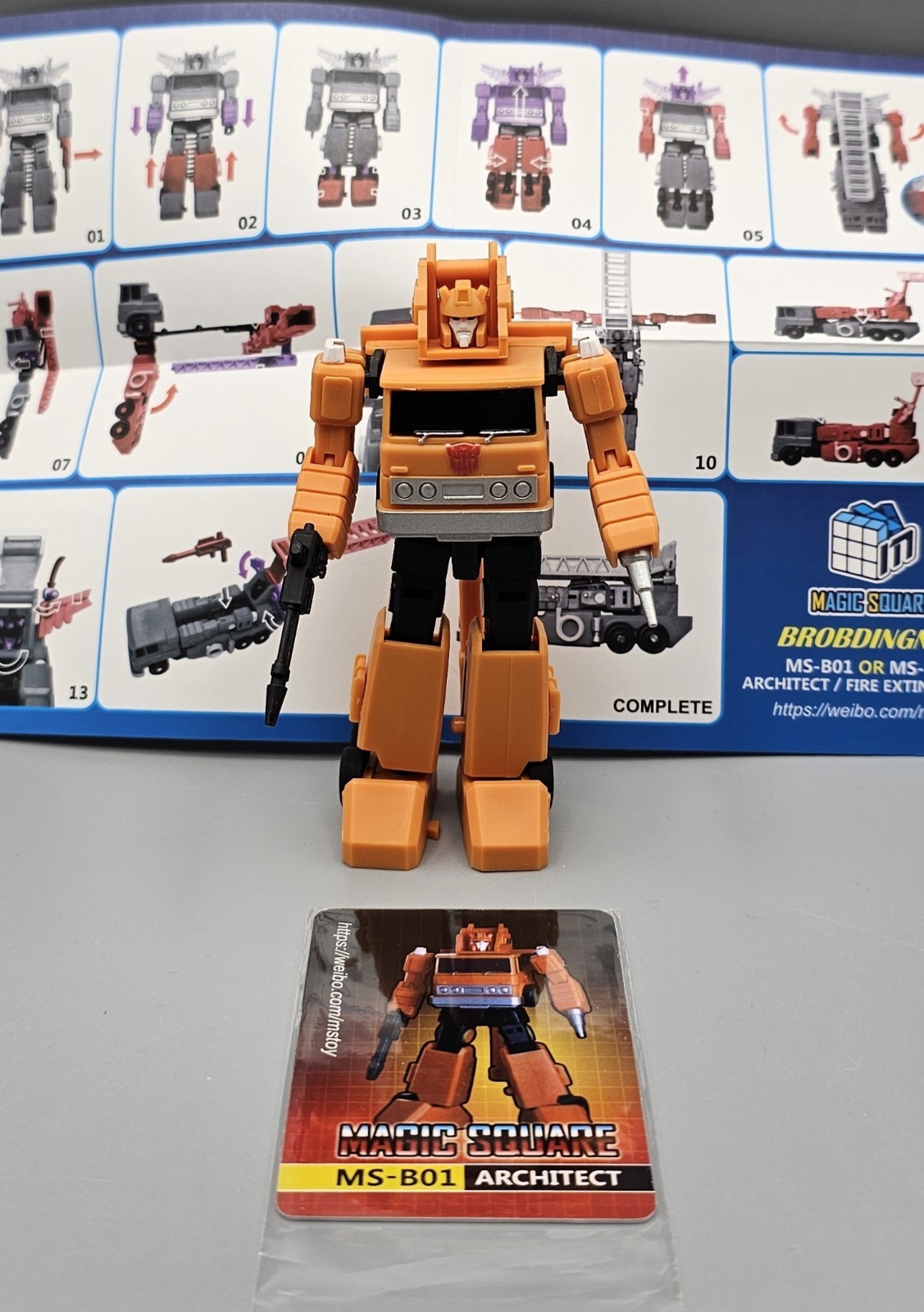 Magic Square MS-B01 Grapple Architect Original Release Version MS-toys