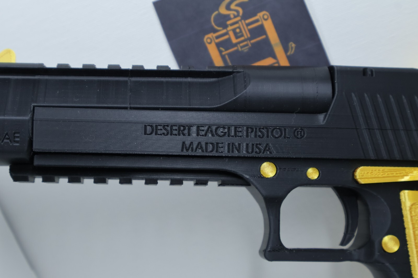 Desert Eagle 1:1 Scale Model Gun Barrel Customize Removable