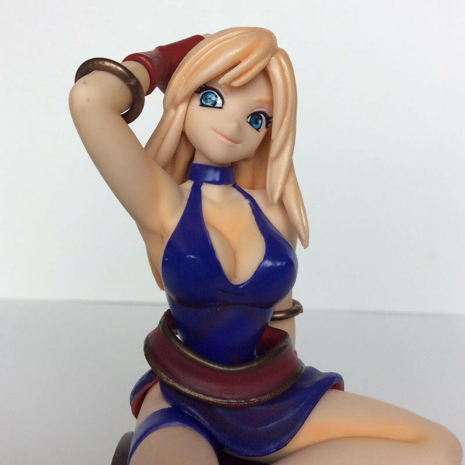 Yujin SRDX Garou: Mark of the Wolves Bonne Jenet PVC Statue MINT-NEW