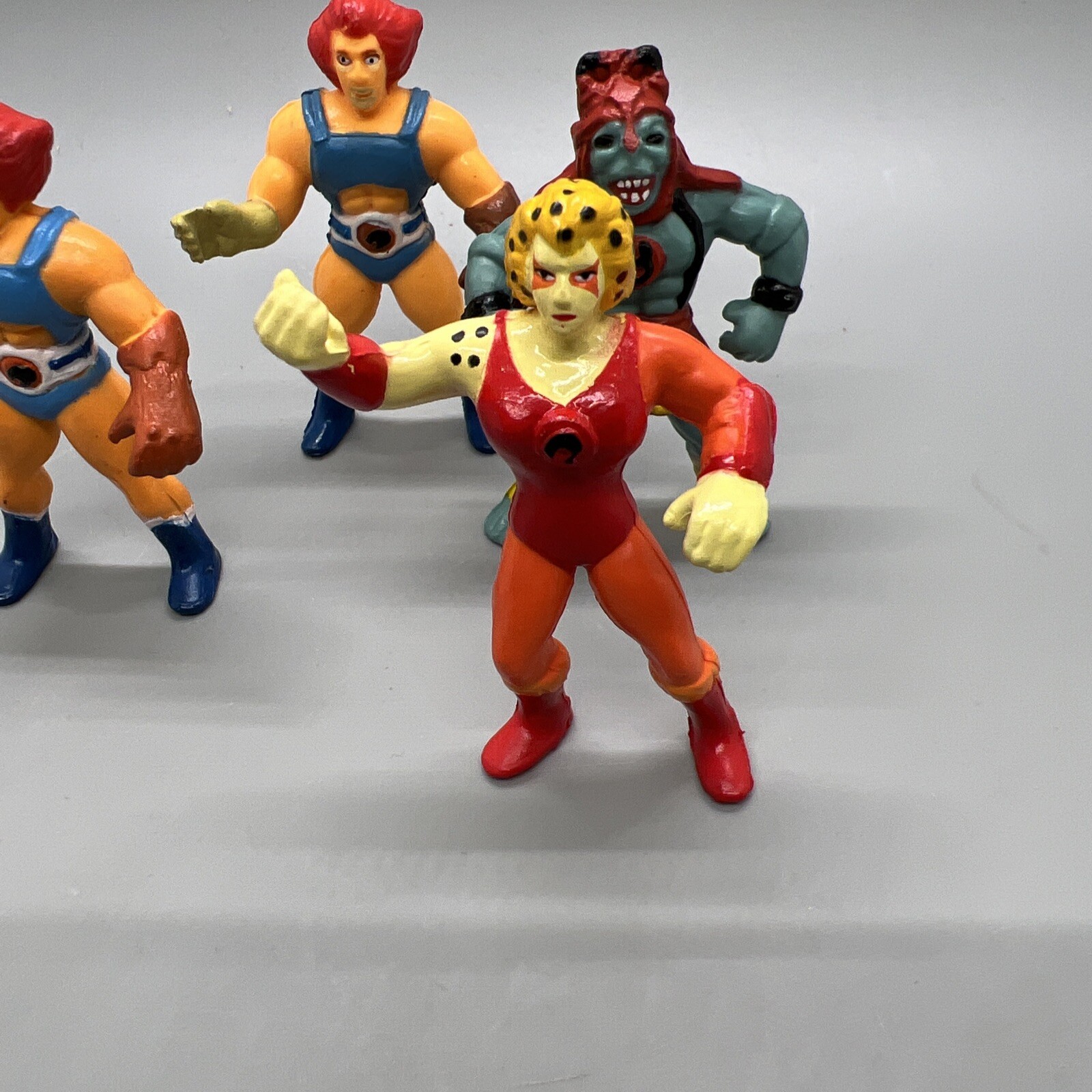 Miniature Thundercat Pvc Mini 1986 Vintage Figure telepix wolf lion-o mum-ra
