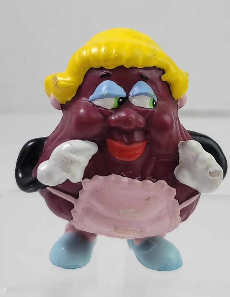 Vtg 1980s California Raisins Mama Lulu Arborman PVC Figure 2.5&Prime; Applause Wear