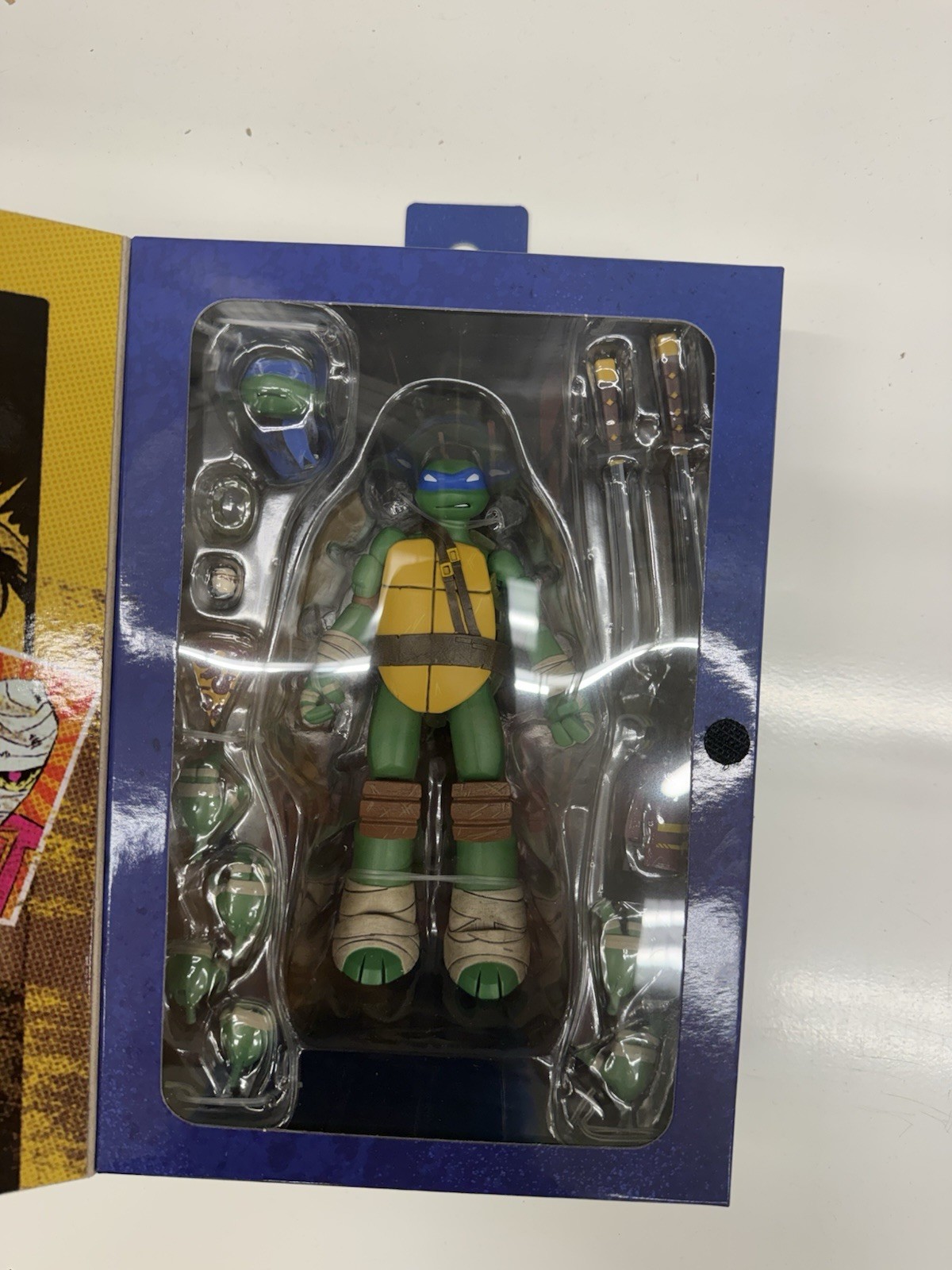 Leonardo 2012 Cartoon (TMNT Ninja Turtles, NECA) SEALED