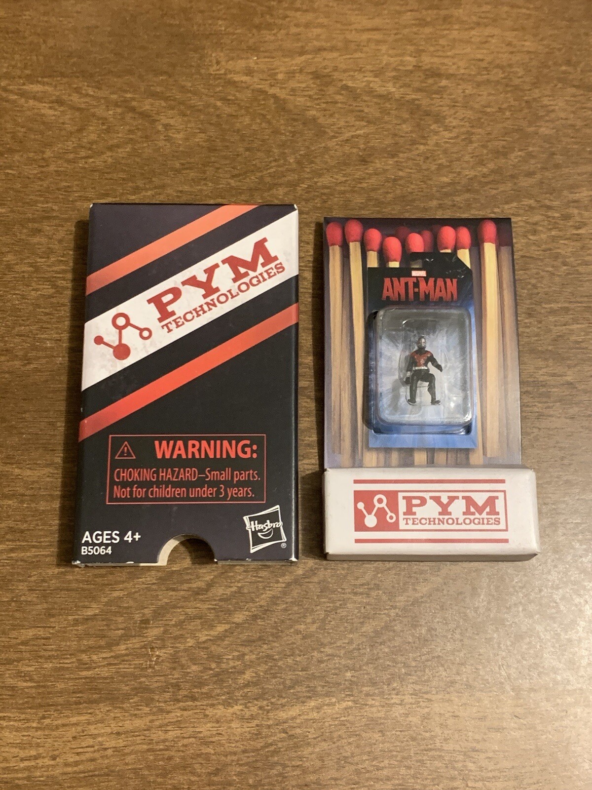 ANT-MAN PYM TECHNOLOGIES MATCHBOOK MARVEL FIGURE HASBRO 2015 SDCC Exclusive