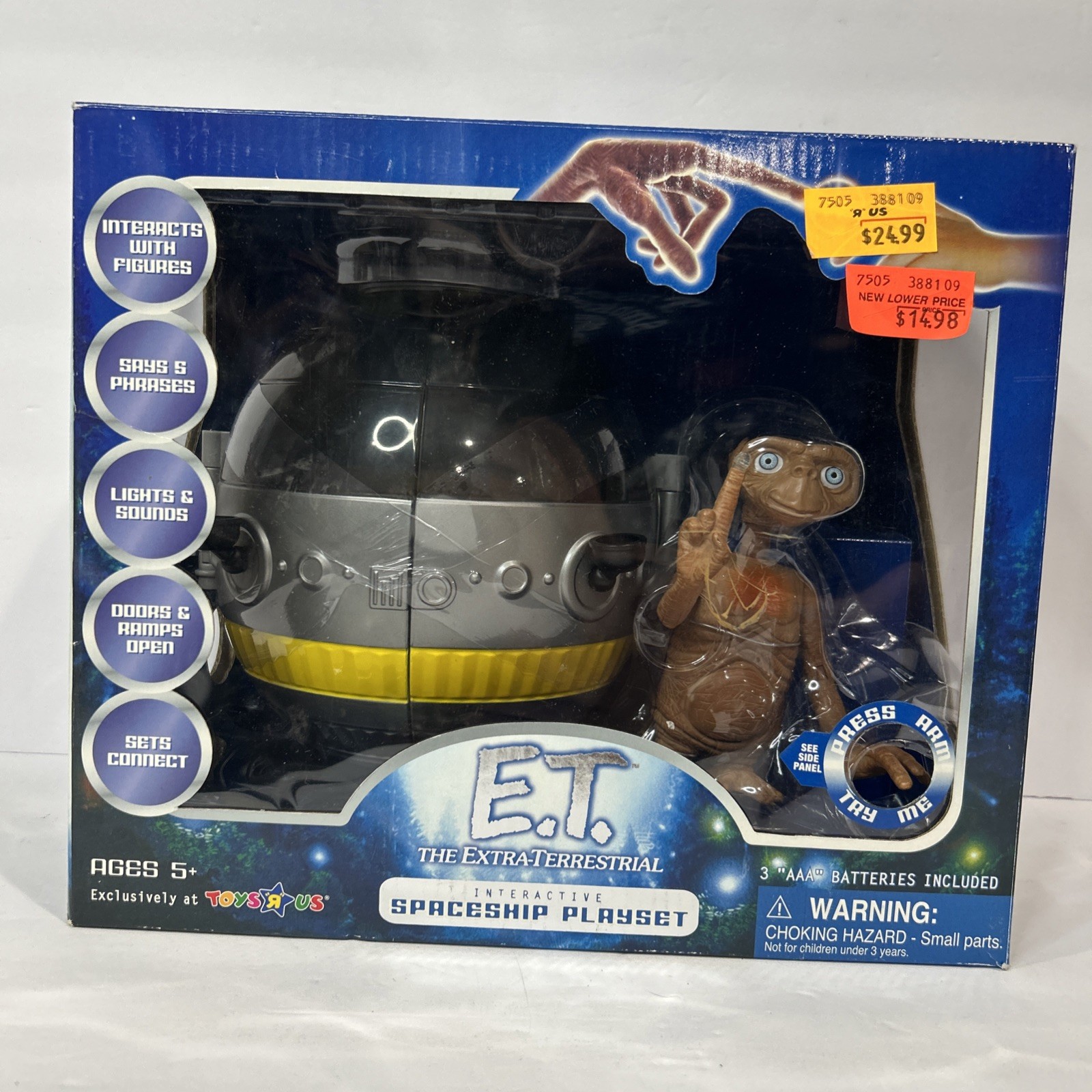 2001 E. T. The Extra Terrestrial MISB Interactive Spaceship Playset Toys « R » Us