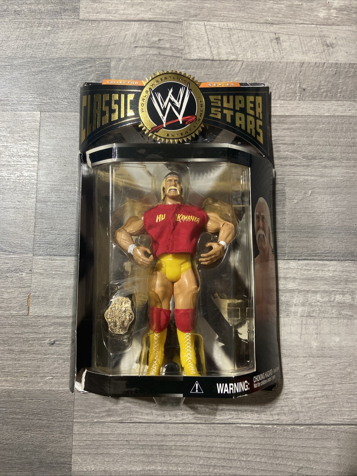 WWE Hulk Hogan Classic Superstars Series #8 Figure JAKKS Pacific WWF Variation