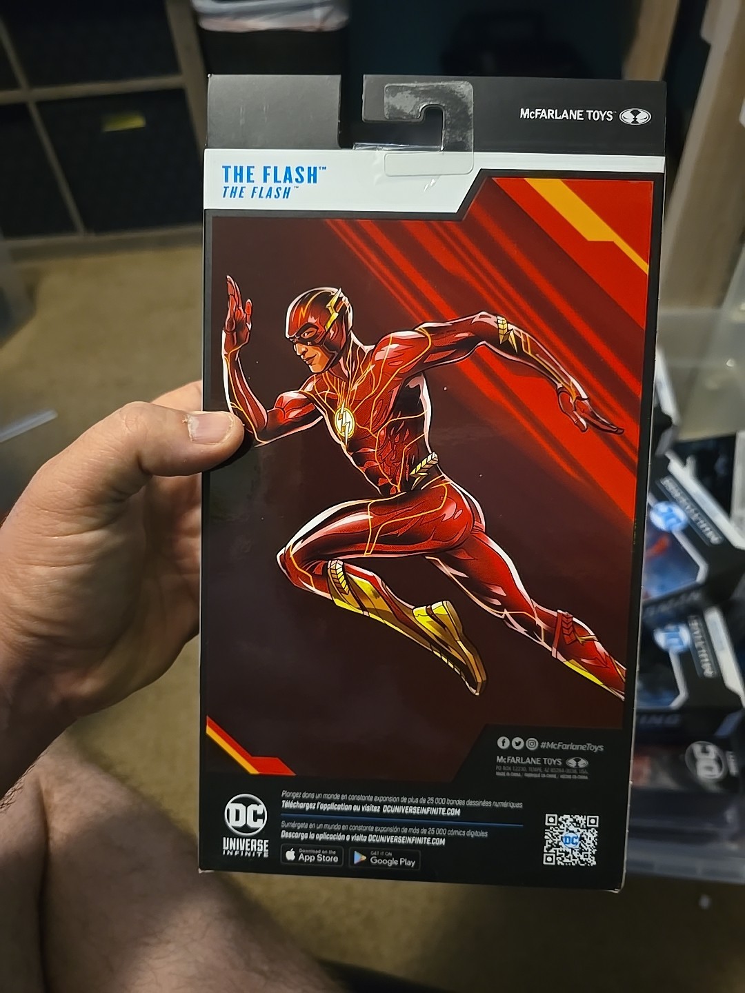 2023 McFarlane Gold Label- The Flash (Movie)- THE FLASH (Speed Force) Exclusive!