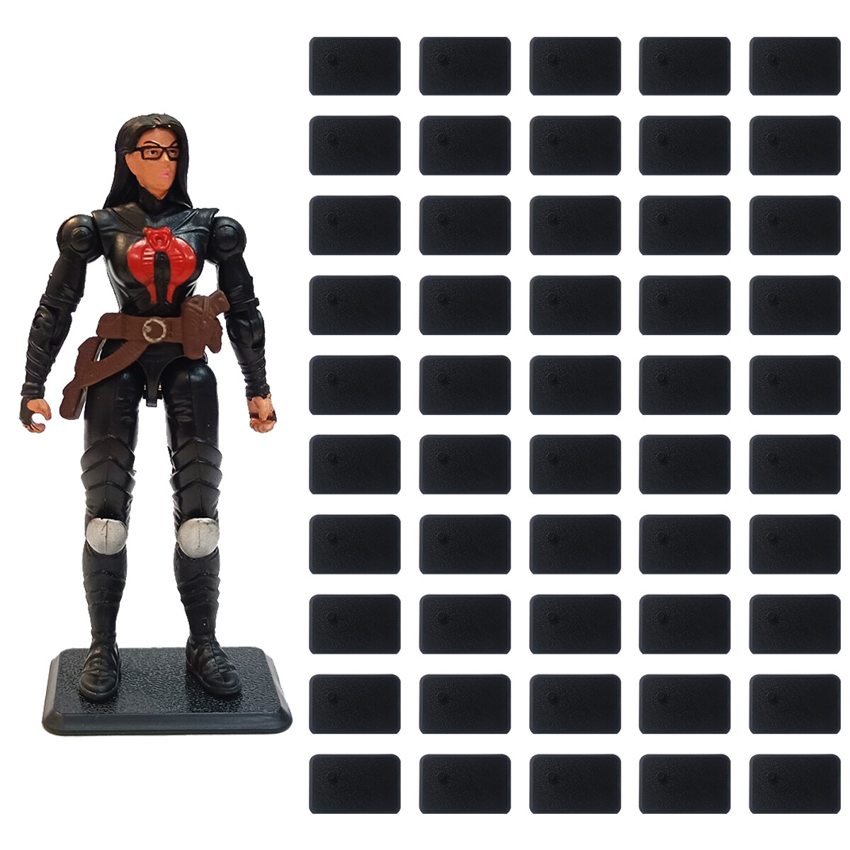 Upgrade Version Lot 50 Stand Base For Vintage GI JOE 3.75 » G.I. 1980&rsquo;s Figure H