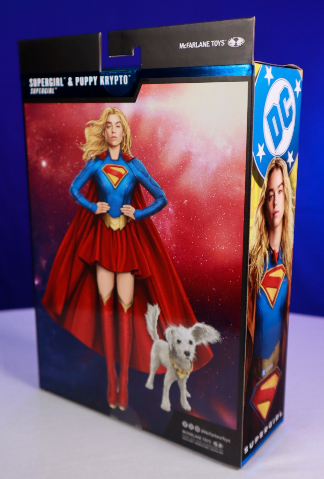 Mcfarlane DC Multiverse Theatrical Edition Supergirl & Baby Krypto 2026 Movie