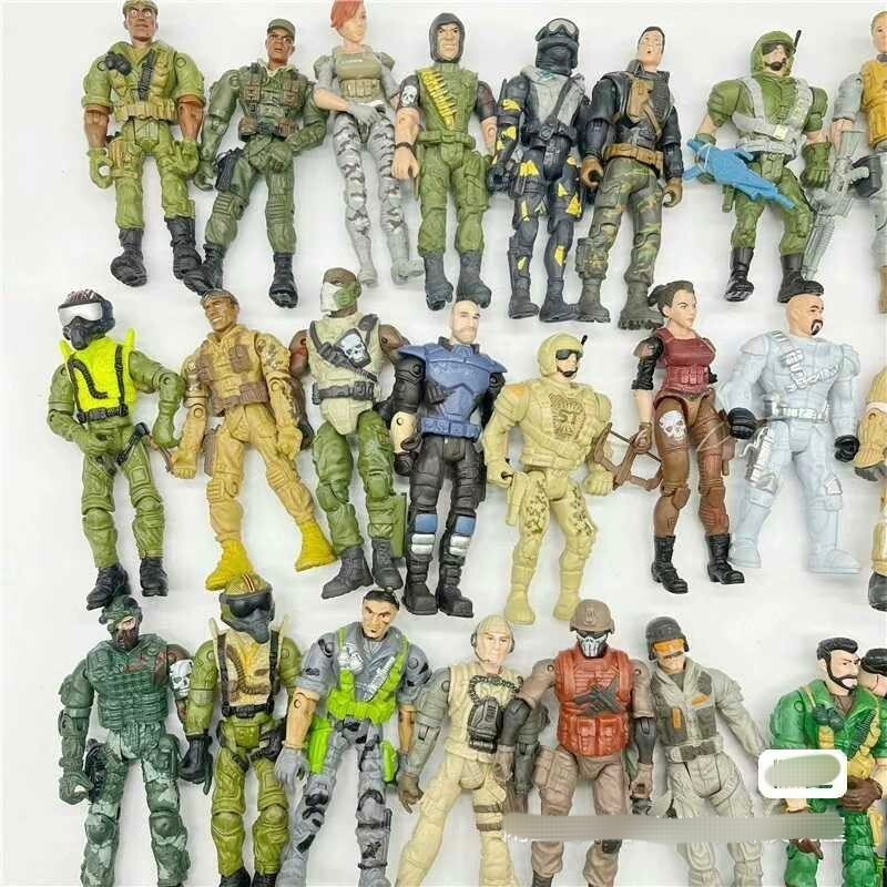 5pcs/lot the Corps Special Force Random Gi Joe Lanard Action Figure Toy 3.75&Prime; 08