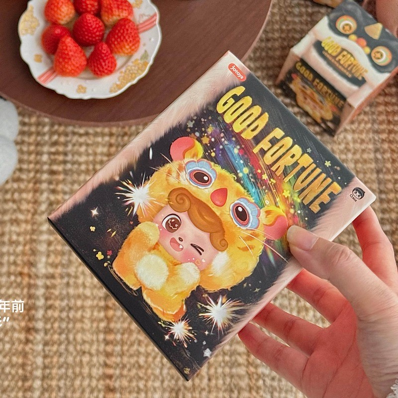 Jotoys Q.kid Good Fortune Series 3.9&Prime; Cuddly Collectible Plush Doll Pendant