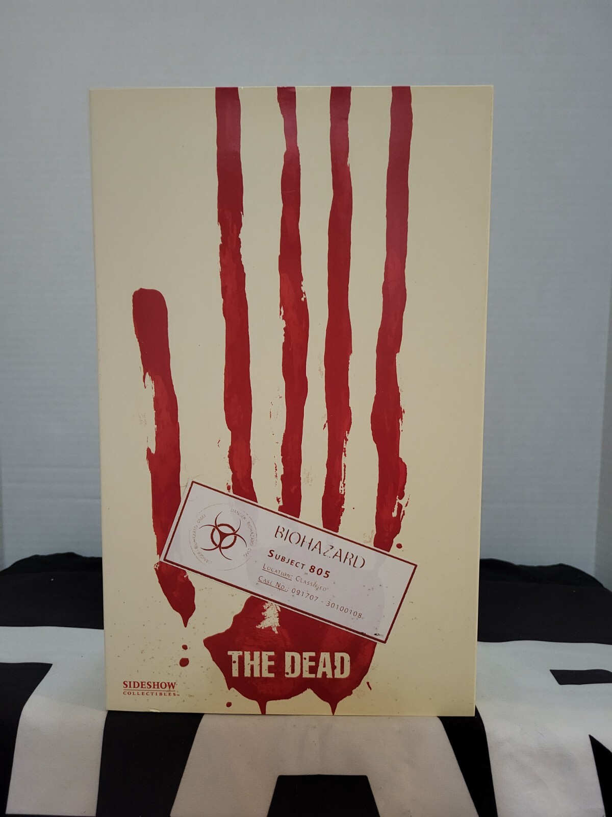 Subject 805 Biohazard Tactical Zombie SIDESHOW HOT TOYS The Dead 1/6 12&Prime; MIB