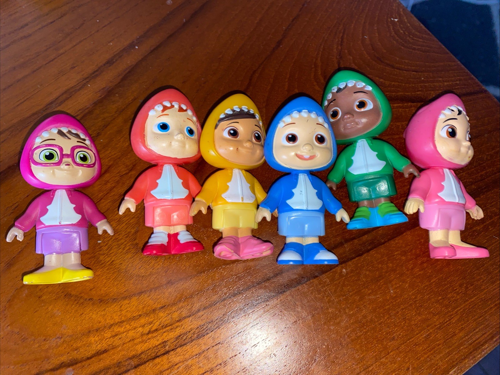 Cocomelon Toy Figures Coco Melon Lot of 6 Used Good Condition
