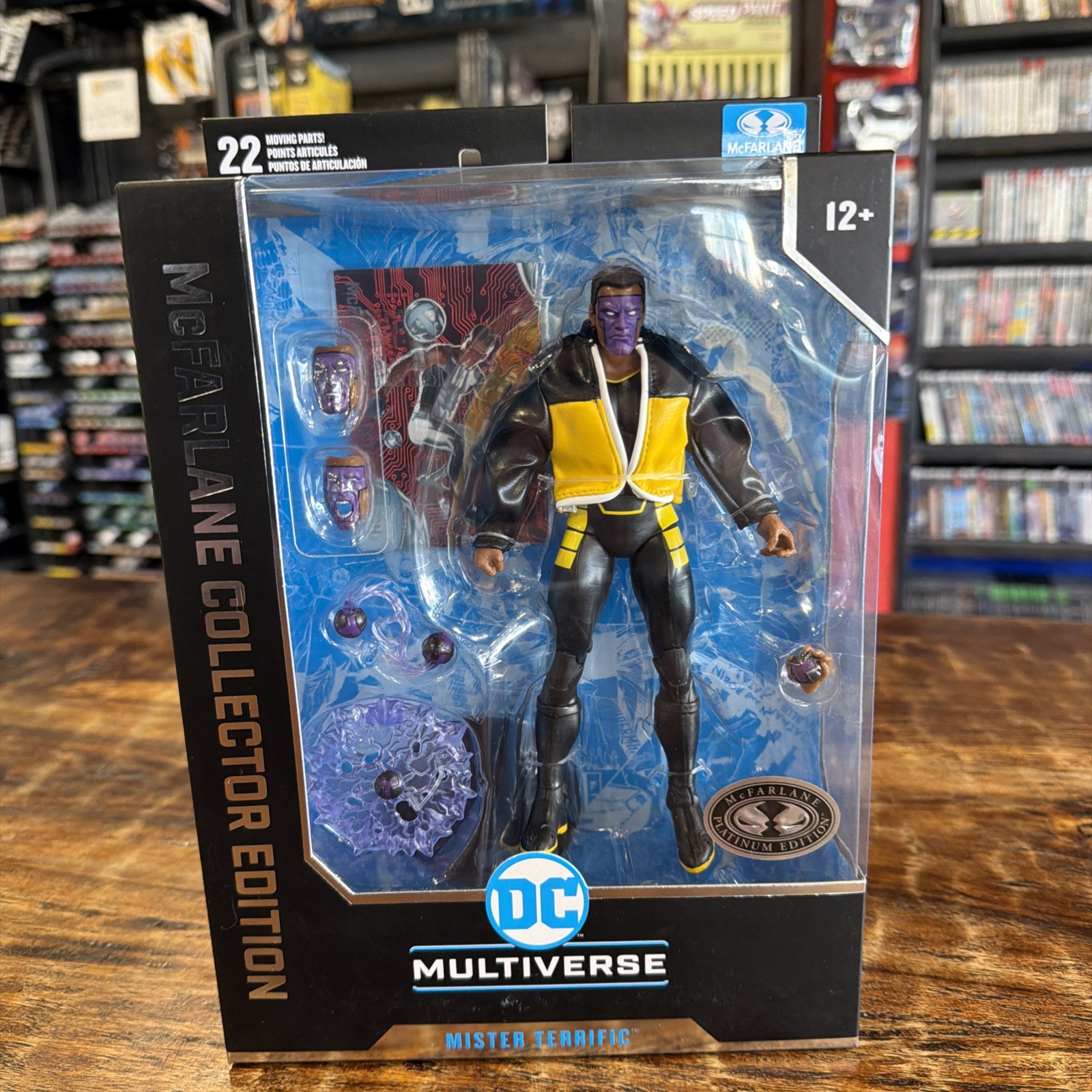 McFarlane Mister Terrific Action Figure DC Multiverse Platinum Edition JSA