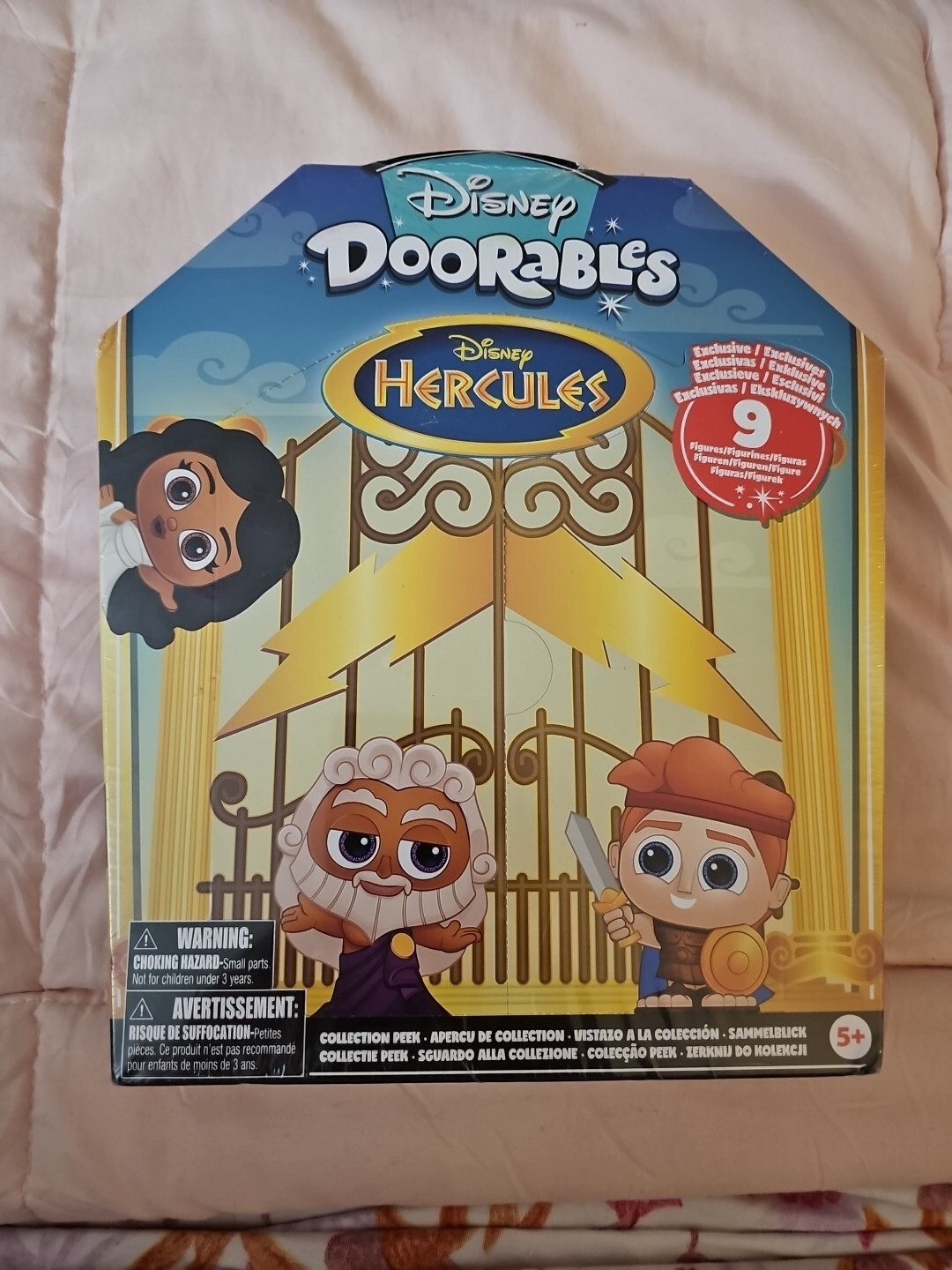 Disney Doorables Hercules Collector Pack 9 Exclusive Figures Limited Edition NEW