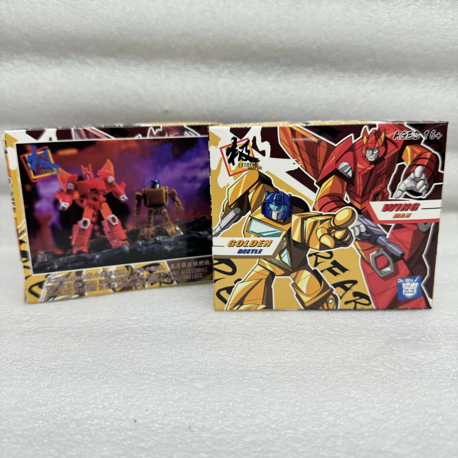 Dr Wu Customs DW-E35S Wingman Cyclonus DW-E34M Wasp Bee Action Figure in stock