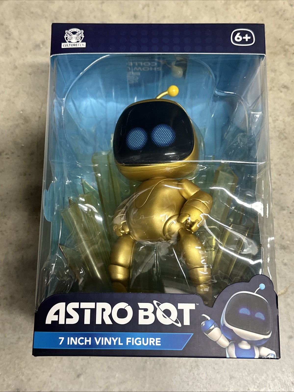 Astro Bot Gold Vinyl Figure 7-Inch by CultureFly – Limited Edition – New Sealed