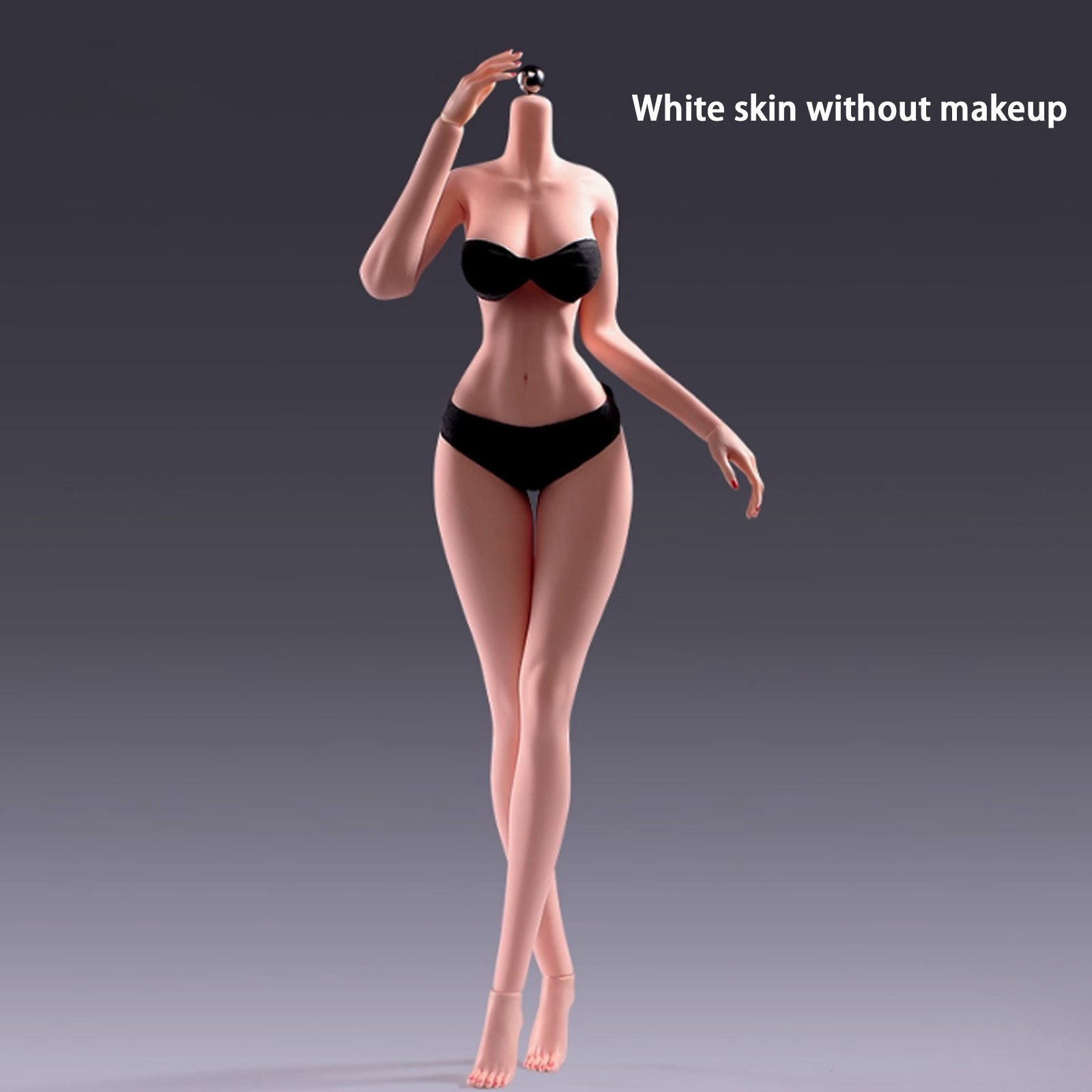 YM503 1/6 Large Breast Thin Waist Girl 12&Prime; Female Action Figure Body Hands Foot