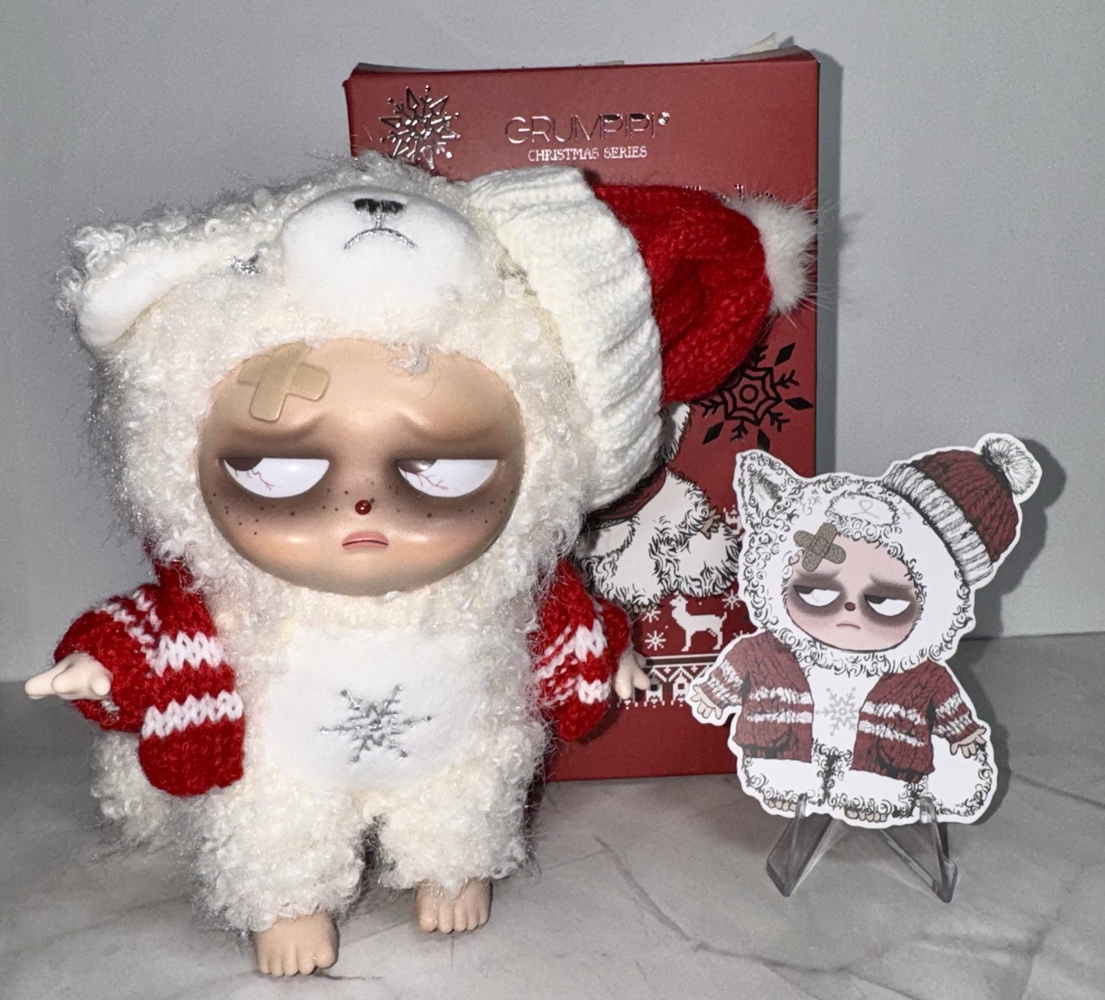 Christmas Sleepless Grumpipi Blindbox Snowlight Tale Confirmed Figure Starfrost