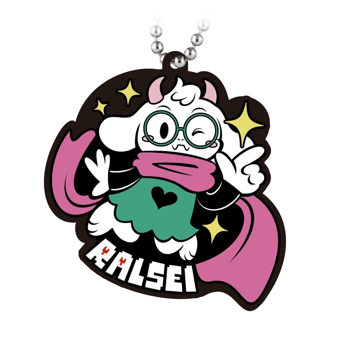 DELTARUNE Capsule Rubber Mascot Keychain Bandai Capsule toy PSL / SELECT OK