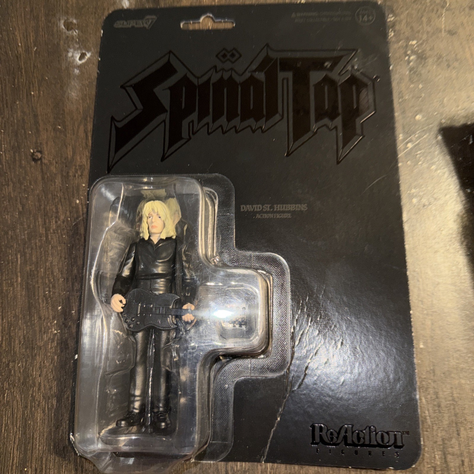 Spinal Tap Reaction Figures Wave 02 – David St. Hubbins (None More Black) Act…