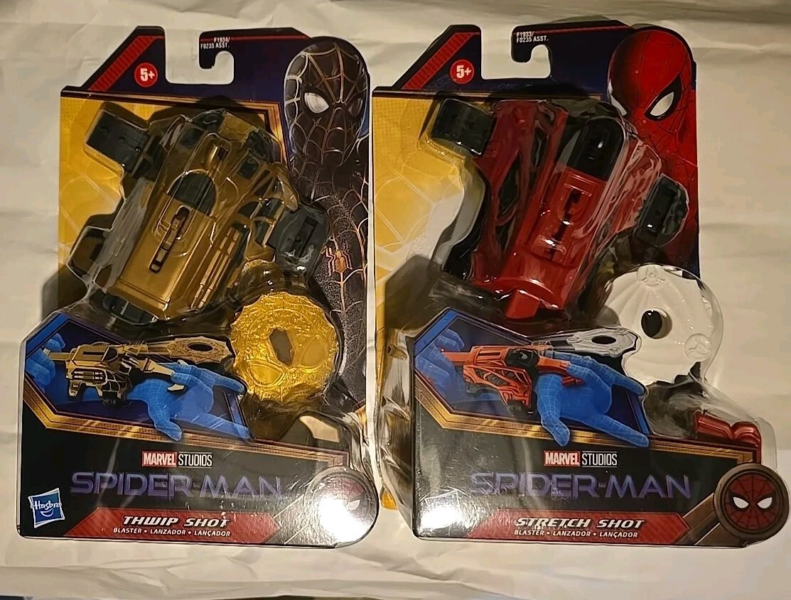 Marvel Spider-Man Thwip + Stretch Shot Blaster Role Play Costume Toy