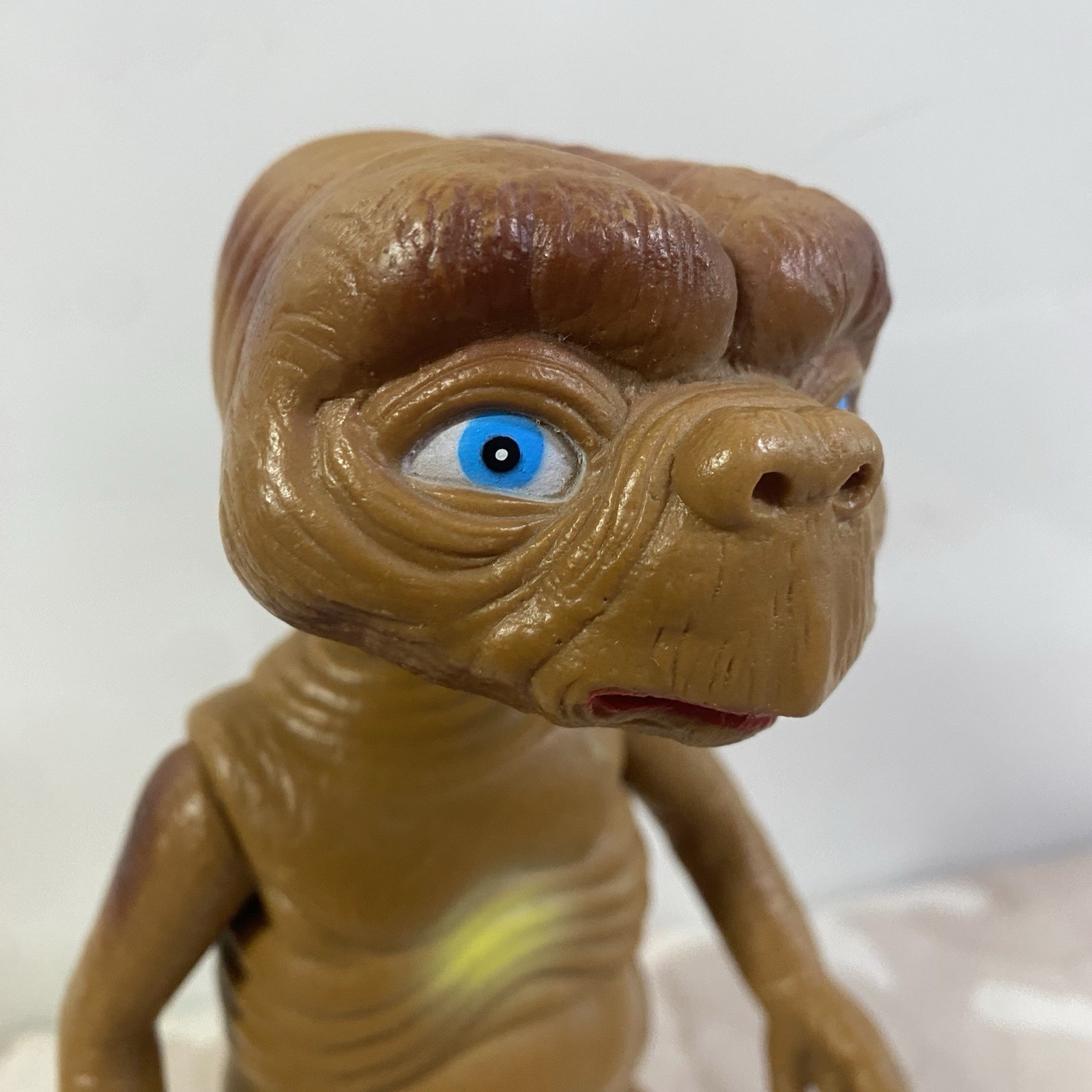 Vintage E.T. Extraterrestrial Action Figure Toy 8&Prime; Spielberg ET LJN 1980s 80s