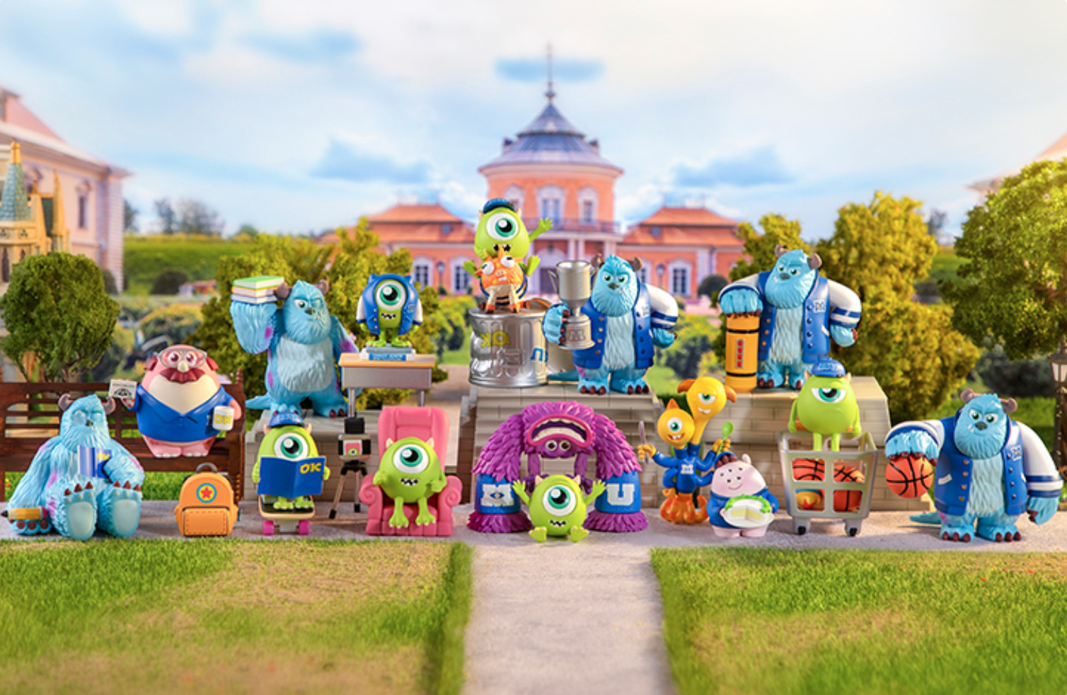 💡Pop Mart x Disney Pixar Monsters University One Blind Box w/ One Random Figure