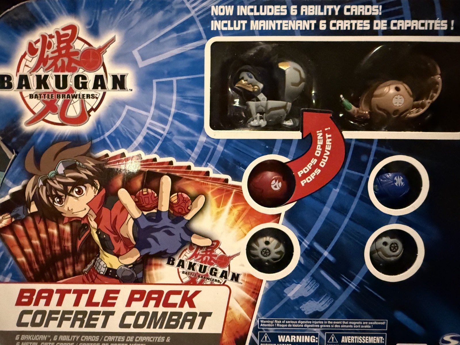 BAKUGAN MULTI PACK FIGURES SERIES 2 BRAND NEW ON CARD FREE SHIP USA ONLY